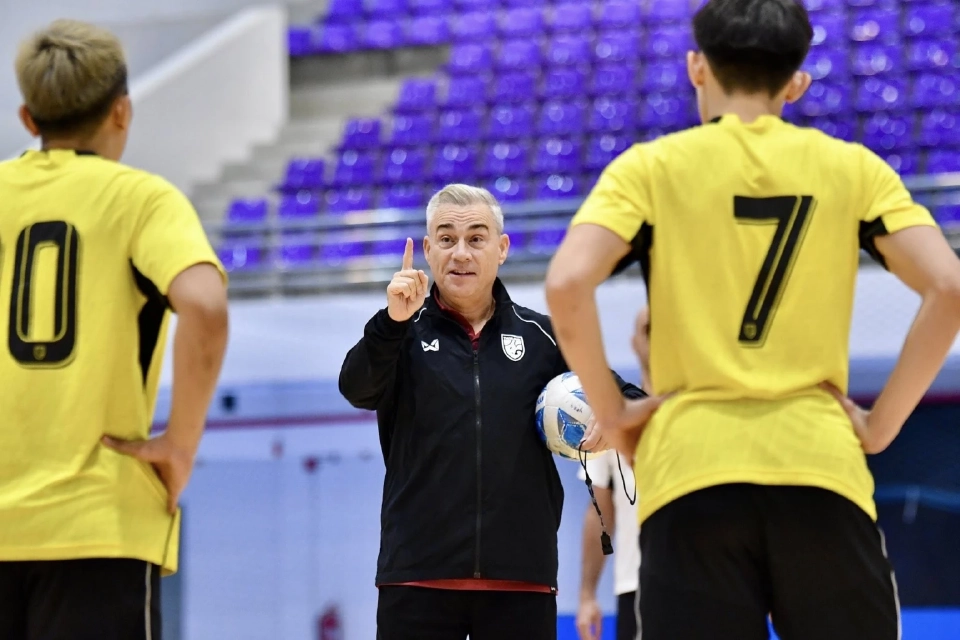 มิเกล โรดริโก้ หัวหน้าผู้ฝึกสอนทีมฟุตซอลทีมชาติไทย 