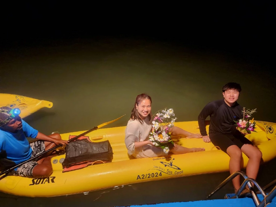 ล่องแคนูท่อง ‘อ่าวพังงา’ตามรอย ‘จูราสสิคเวิลด์’ มหัศจรรย์ แพลงก์ตอนเรืองแสง