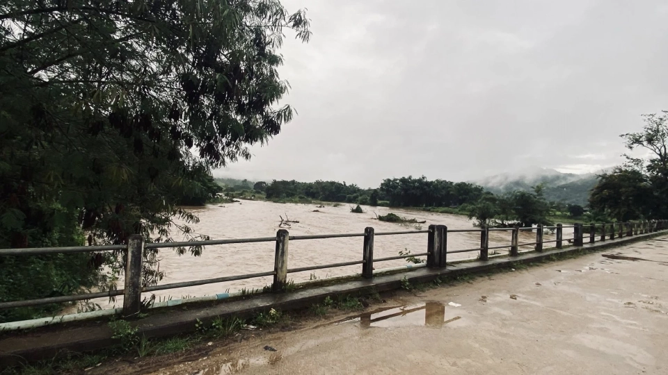 สถานการณ์น้ำในพื้นที่ตำบลเมืองคอง เชียงดาว 