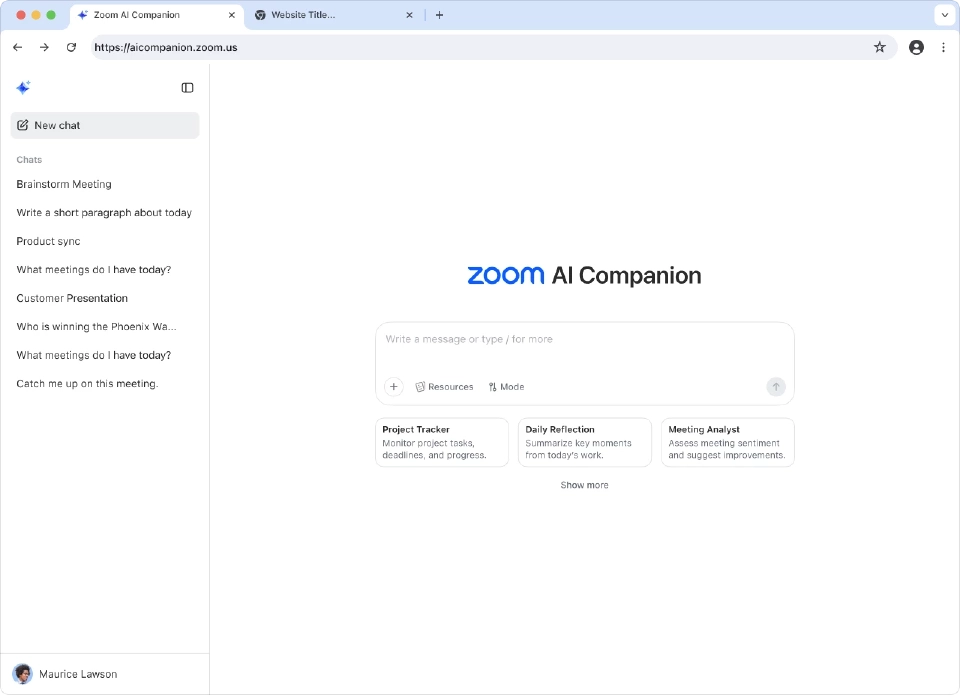 Zoom เปิด AI Companion 3.0 เพิ่มความสามารถ Agentic AI ทั้งแพลตฟอร์ม