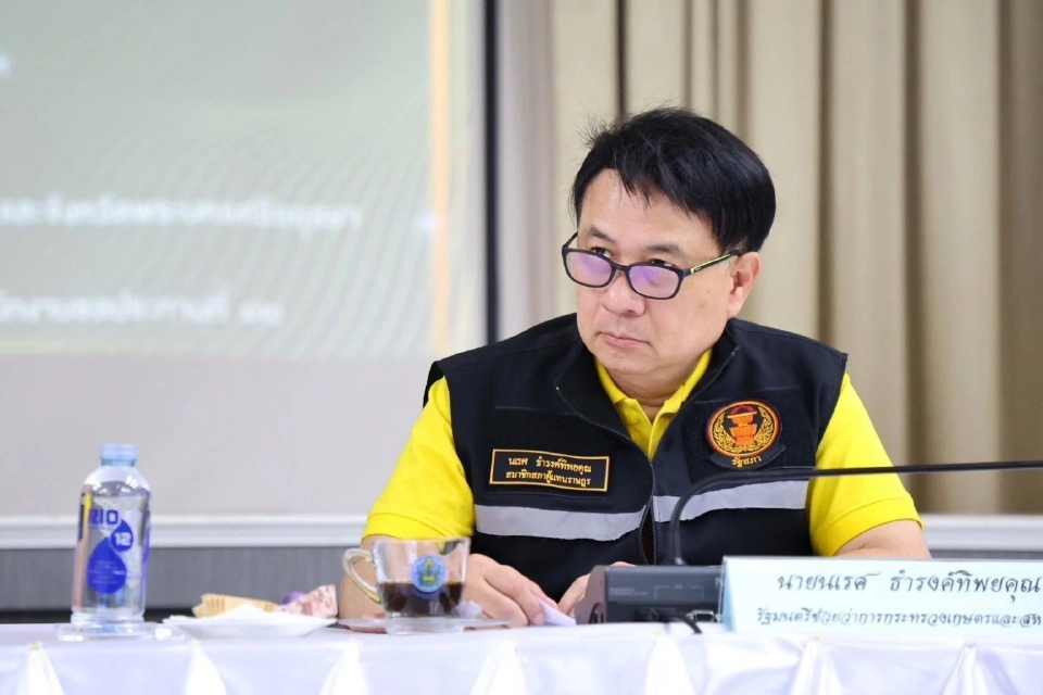 เปิดคำสั่ง “ธรรมนัส” เซ็นแบ่งงานกระทรวงเกษตรฯ ใครคุมกรมไหน?