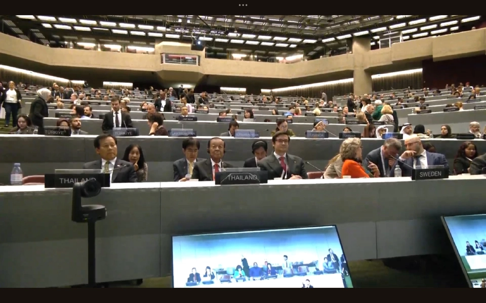 ไทยเฮ ชนะโหวตสภาโลก ดันญัตติ ปราบสแกมเมอร์-อาชญากรรมข้ามชาติ สู่เวทีโลก