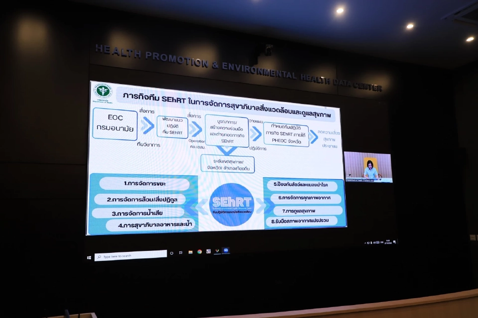 เตรียมทีม SEhRT ดูแลปชช.ร่วมพระราชพิธีพระบรมศพ สมเด็จพระพันปีหลวง