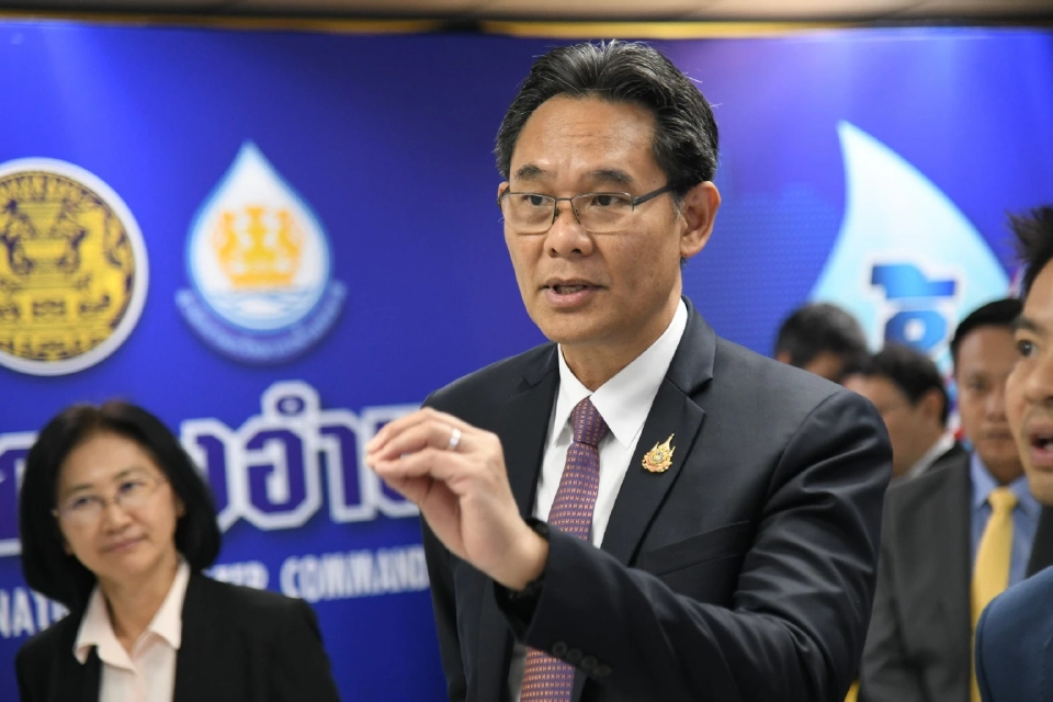 นายดนุชา พิชยนันท์ เลขาธิการสำนักงานทรัพยากรน้ำแห่งชาติ (สทนช.)