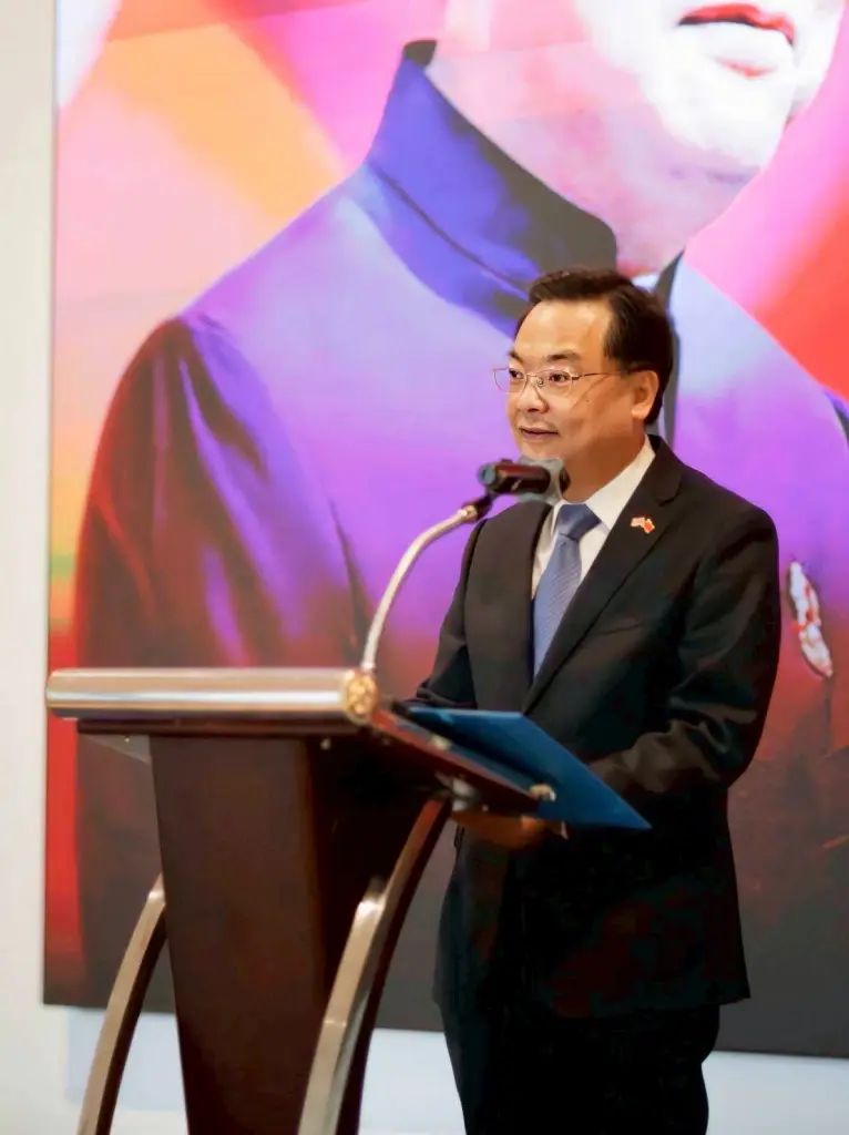 นายจาง เจี้ยนเว่ย เอกอัครราชทูตสาธารณรัฐประชาชนจีนประจำประเทศไทย