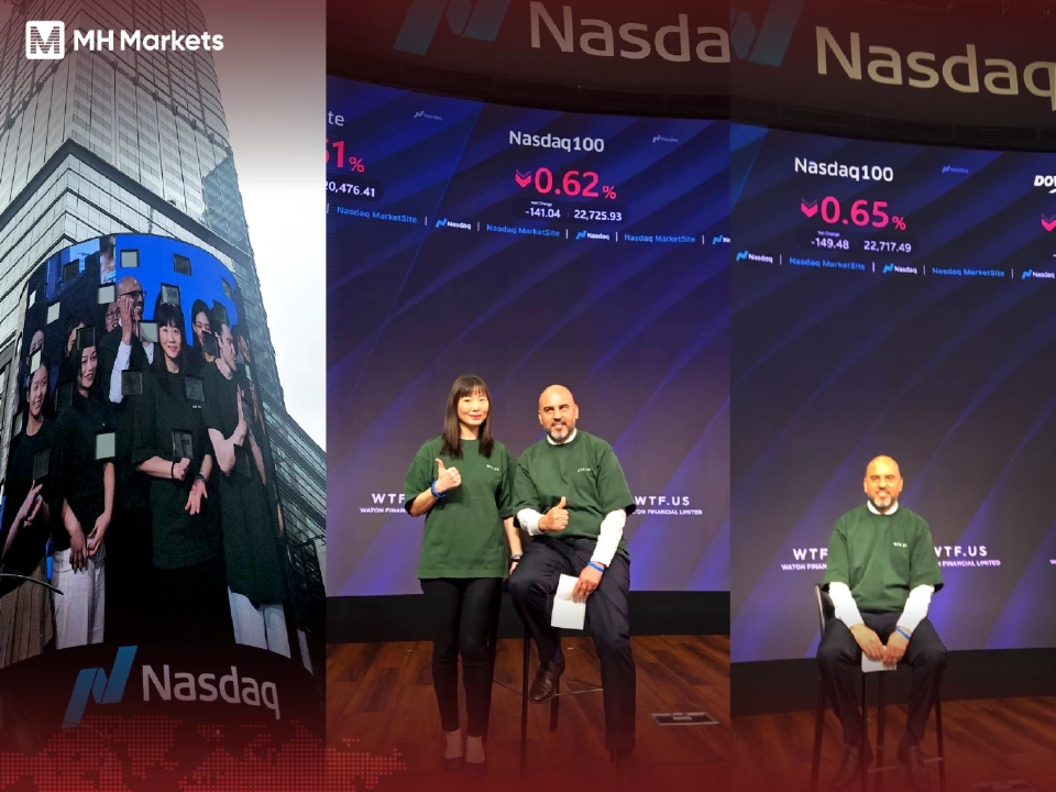 MH Markets เยือน NASDAQ Tower และก้าวสู่มาตรฐานการเงินระดับโลก