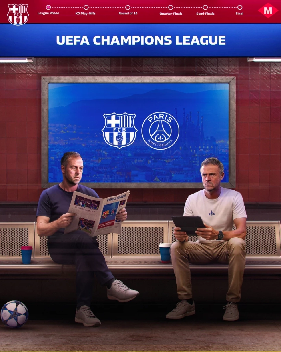 บาร์เซโลน่า VS เปแอสเช