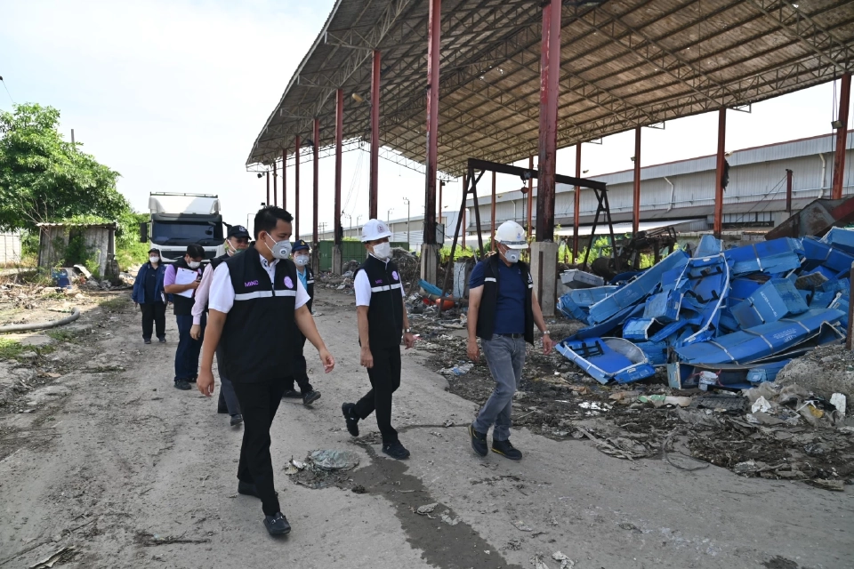 กระทรวงอุตฯสั่งปิด 2 โรงงานบางส่วนพื้นที่สมุทรปราการ