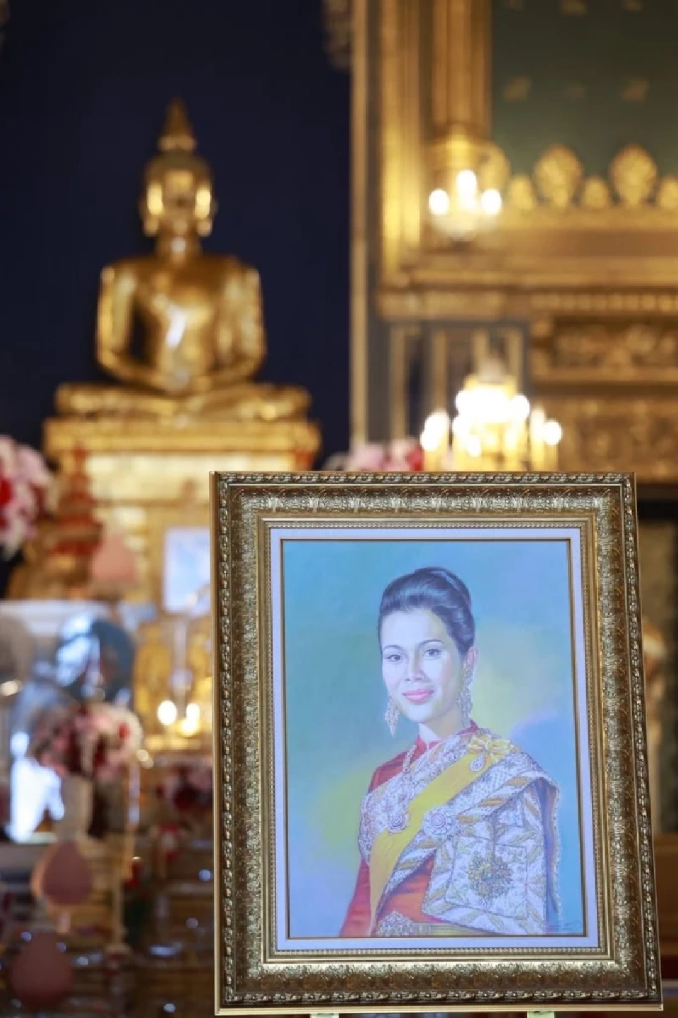 สมเด็จพระสังฆราช บำเพ็ญพระกุศลทรงสังฆทานอุทิศถวาย พระพันปีหลวง