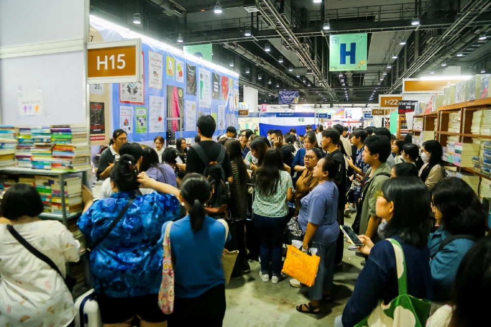 เริ่มแล้ว! มหกรรมหนังสือครั้งที่ 30 วันแรกคาดนักอ่านทะลักมากกว่า 1 แสนคน