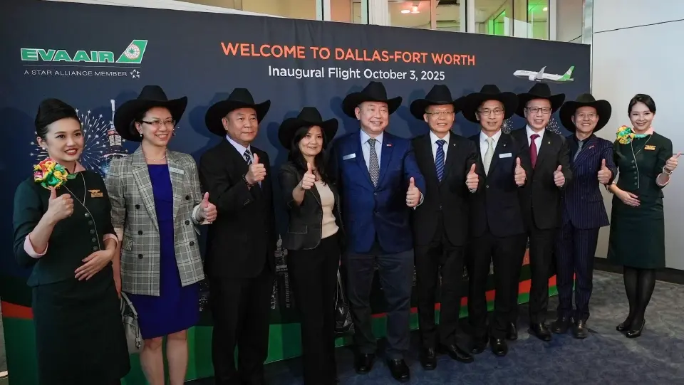 EVA Air เปิดเส้นทางบินใหม่ “ดัลลัส-ฟอร์ตเวิร์ธ-ไทเป” พร้อมการเชื่อมต่อระดับพรีเมียม