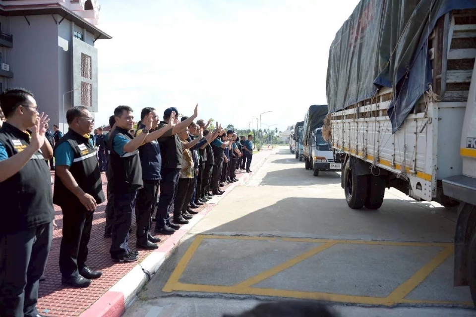 รมช.เกษตรฯ เคลื่อนทัพลงใต้ กำชับกรมชลฯ คุมเข้มแผนจัดการน้ำ ตั้งรับอุทกภัยนราธิวาส