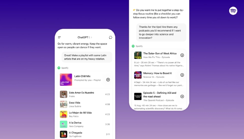 Spotify ผนึก ChatGPT เปลี่ยนทุกคำสั่งผู้ใช้ให้กลายเป็นการฟังแบบเฉพาะตัว