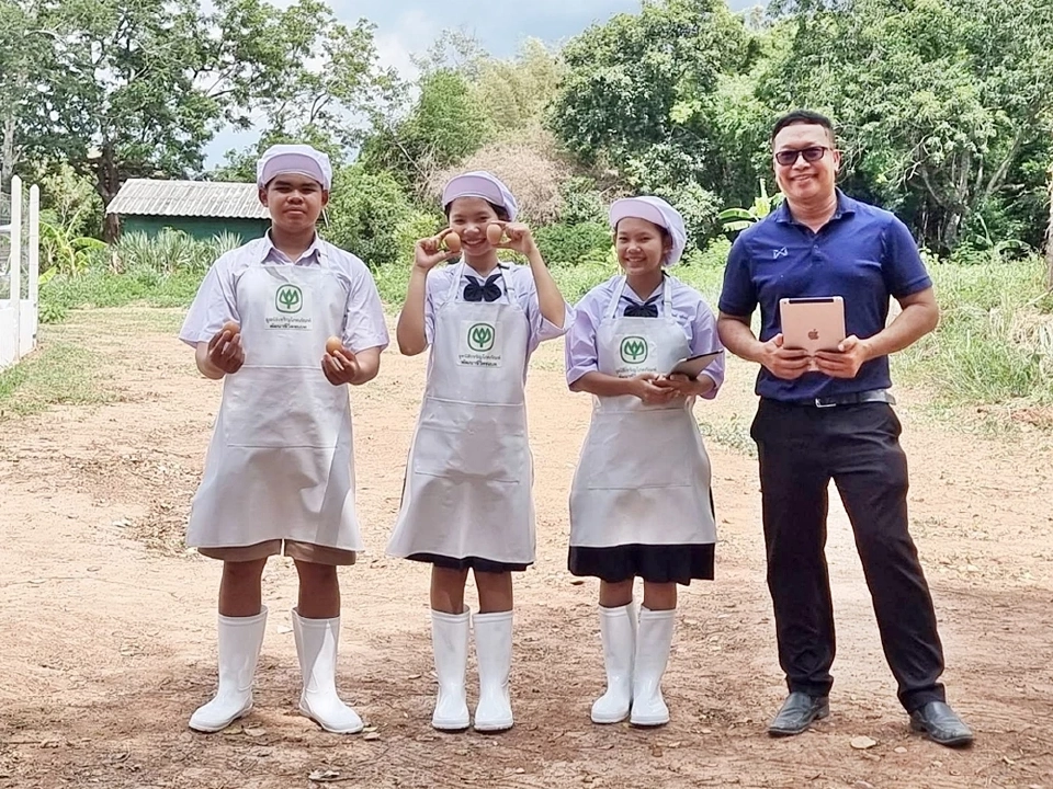 “ไข่จากมือเด็ก พลังใหม่สู่ชุมชน” ซีพีเอฟต่อยอดโครงการเลี้ยงไก่ไข่ร่วมสร้างความมั่นคงทางอาหาร