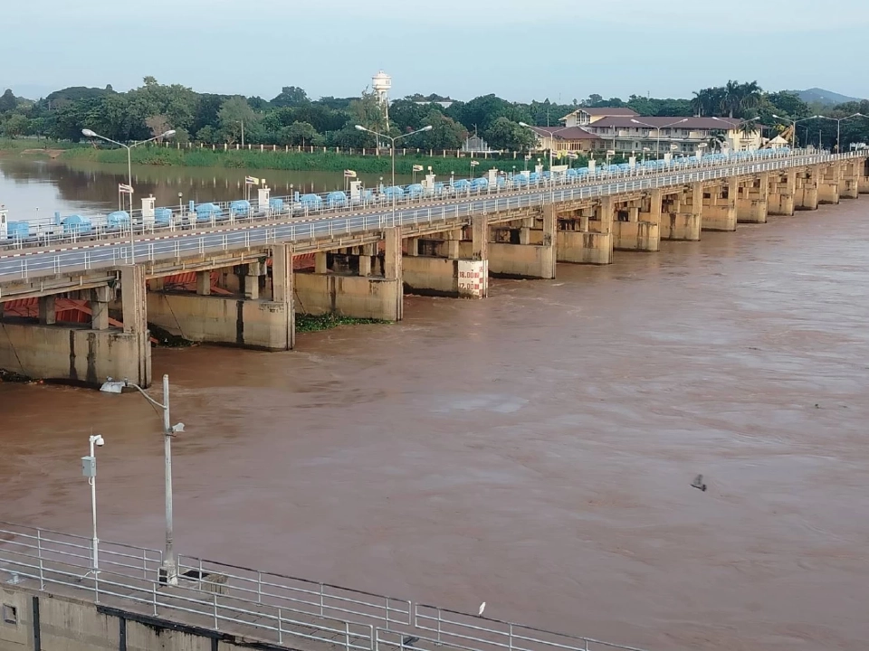 อ่างเก็บน้ำทั่วไทยกักเก็บแล้ว 87% ชลประทานติดตามใกล้ชิด  พร้อมบริหารจัดการน้ำต่อเนื่อง