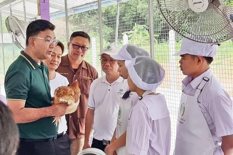 “ไข่จากมือเด็ก พลังใหม่สู่ชุมชน” ซีพีเอฟต่อยอดโครงการเลี้ยงไก่ไข่ร่วมสร้างความมั่นคงทางอาหาร