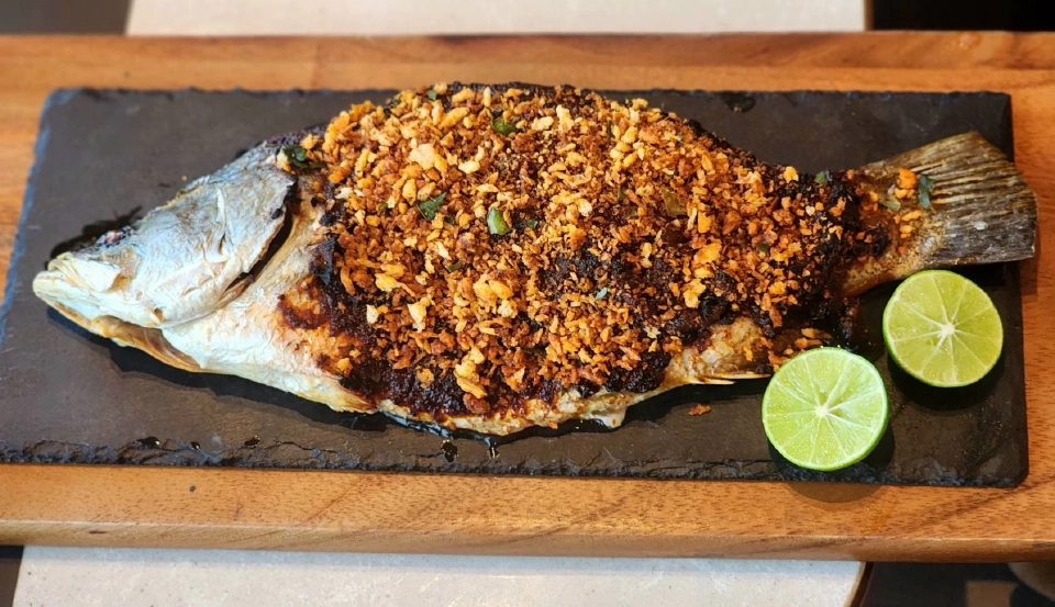 Baked Sea Bass
