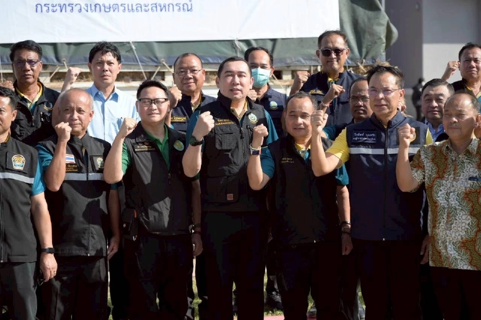 รมช.เกษตรฯ เคลื่อนทัพลงใต้ กำชับกรมชลฯ คุมเข้มแผนจัดการน้ำ ตั้งรับอุทกภัยนราธิวาส