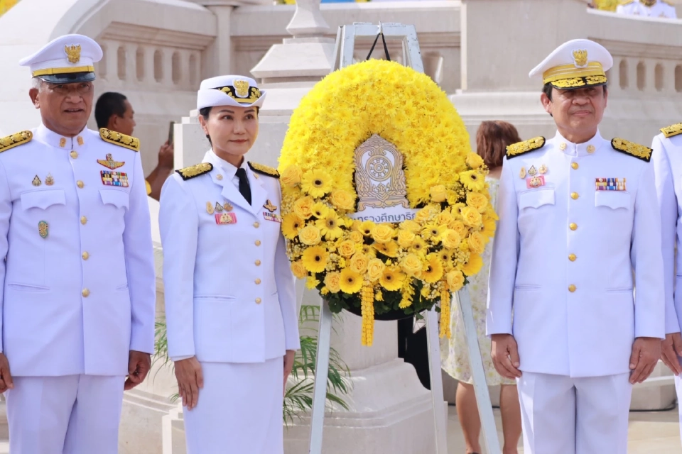 “นฤมล“ร่วมวางพวงมาลาเนื่องใน “วันนวมินทรมหาราช” 13 ตุลาคม 2568