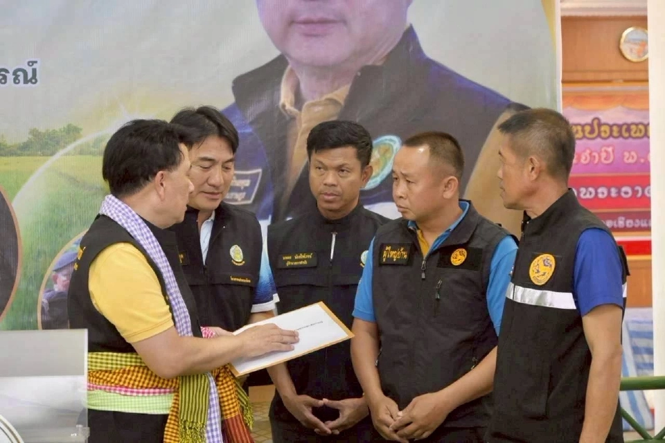 รมช.เกษตรฯ ยกระดับเกษตรยั่งยืน ติดตามโครงการแก้แล้ง จ.เชียงราย 2,500 ไร่
