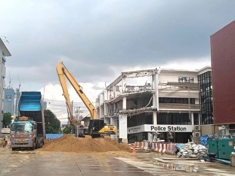 ‘รฟม.’ ยันอุโมงค์ใต้ดิน ‘สายสีม่วง’ ไม่ทรุดตัวเพิ่ม หลังถนนสามเสนเกิดเหตุ