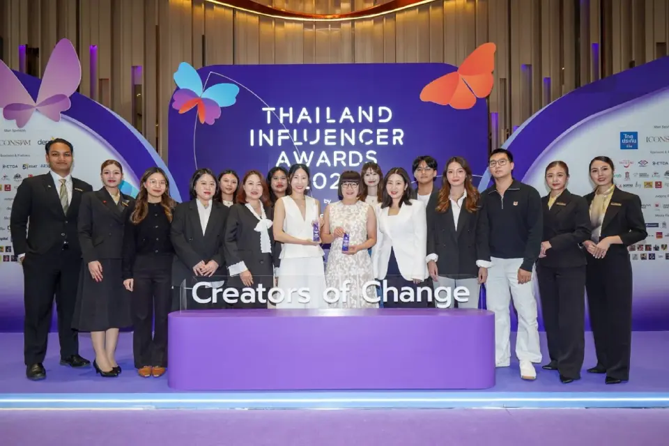 ไอคอนสยามสุดปัง! คว้า 2 รางวัลใหญ่ Thailand Influencer Awards 2025
