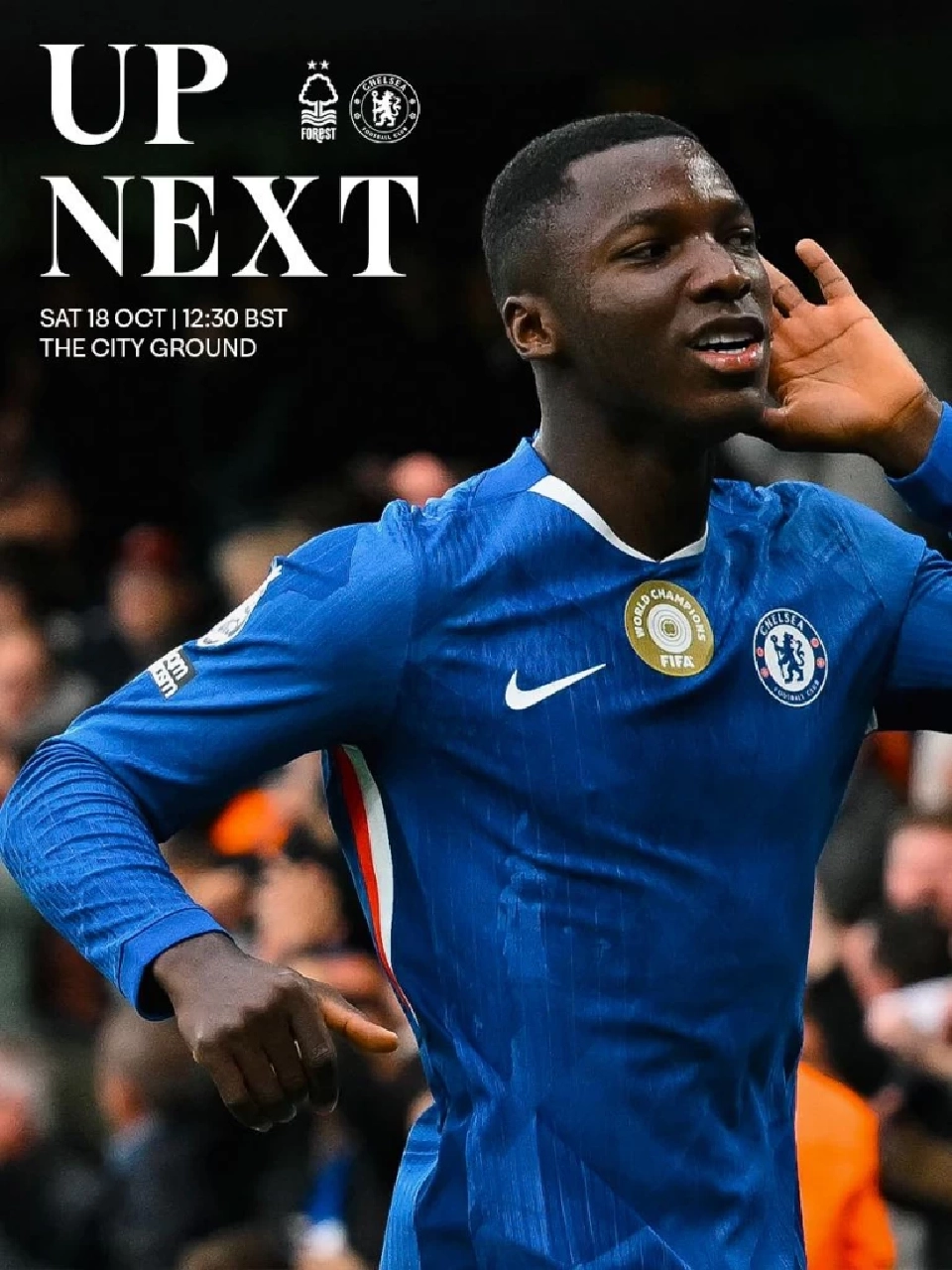 LIVE โปรแกรมถ่ายทอดสด พรีเมียร์ลีกวันนี้ 18 ต.ค.68 ฟอเรสต์ พบ เชลซี วิเคราะห์บอล สถิติเฮด ทู เฮด ช่องดูบอลสด 