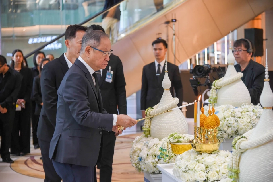 ‘บำรุงราษฎร์’ จัดพิธีถวายความอาลัยแด่ 'สมเด็จพระพันปีหลวง'