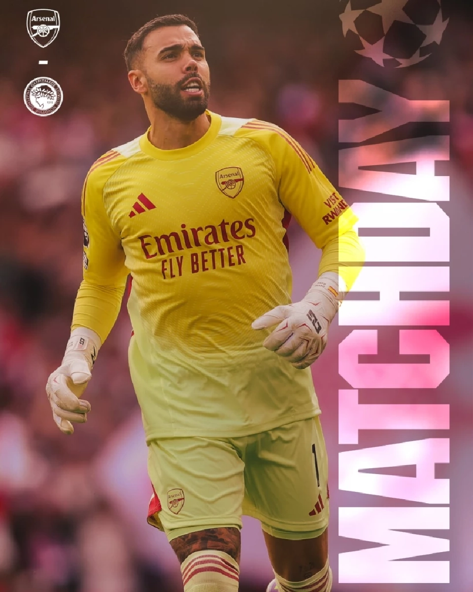 LIVE ถ่ายทอดสด ยูฟ่าแชมเปียนส์ลีกวันนี้ อาร์เซนอล พบ โอลิมเปียกอส ดูบอลสด UCL เวลา 02.00 น.