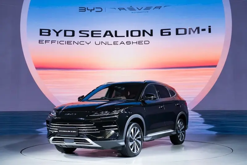 BYD ขายรถยนต์ไฟฟ้าในไทยครบ 1 แสนคัน ปิดไตรมาส 3 ปี 2568 โต 45%