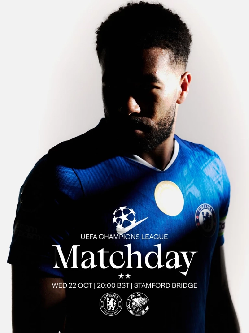 LIVE ดูบอลสด UCL เชลซี พบ อาแจ็กซ์ ถ่ายทอดสดยูฟ่าแชมเปียนส์ลีก 02.00 น.