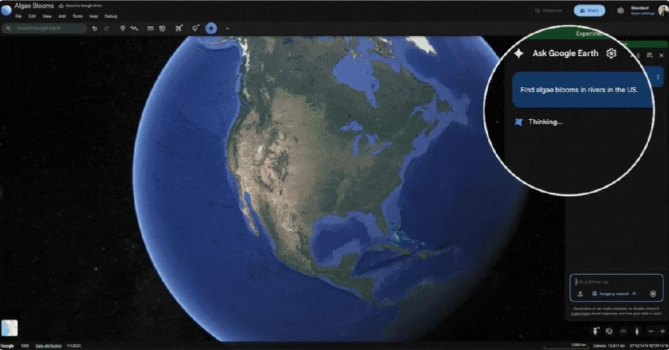 เปิดตัว Google Earth AI  ช่วยโลกรับมือภัยพิบัติและสิ่งแวดล้อม