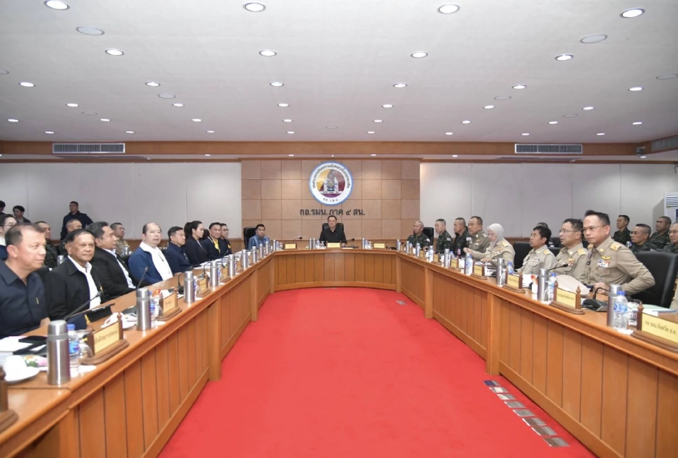 ‘อนุทิน’ ยกคณะถกหน่วยงานมั่นคง พร้อมสร้างอนาคตใหม่ชายแดนใต้