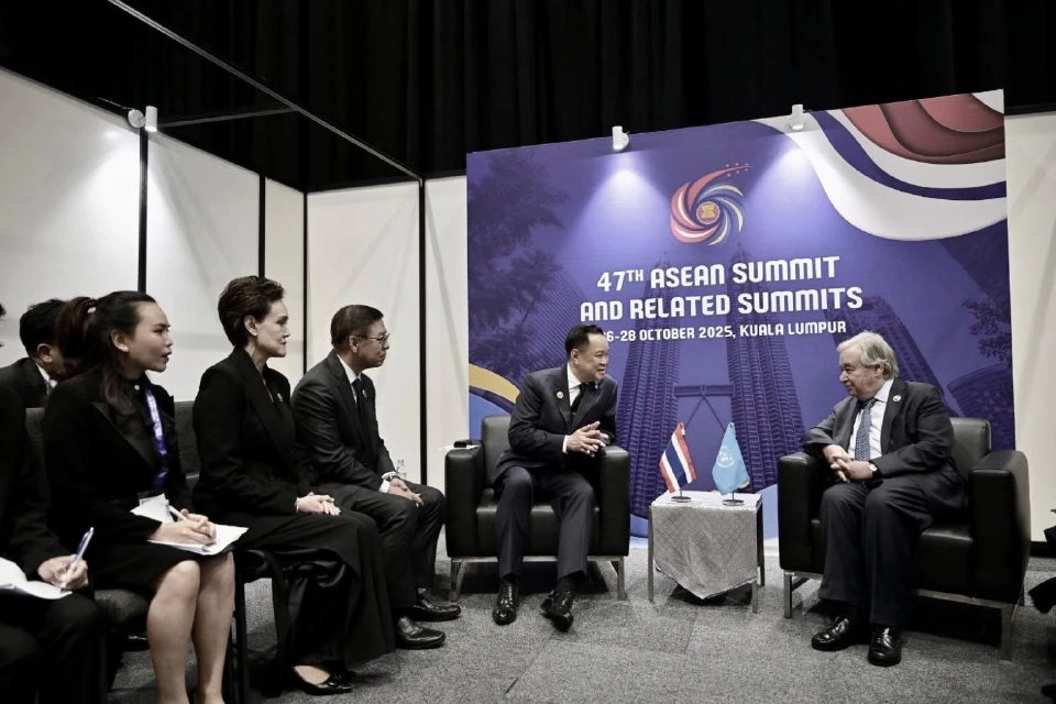 เลขาธิการสหประชาชาติ แสดงความอาลัย 'สมเด็จพระพันปีหลวง'