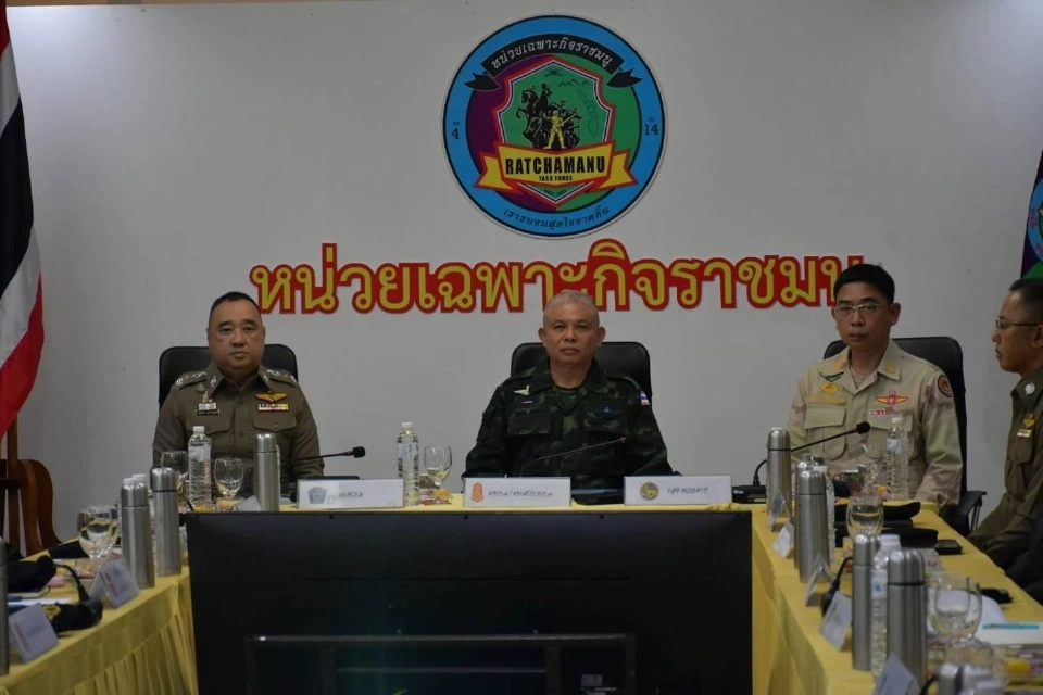 กองทัพบก อัปเดตสถานการณ์ชายแดนไทย-เมียนมา หลังพบแรงงานต่างชาติหลบหนีข้ามแดนมาฝั่งไทยกว่า 1,500 คน