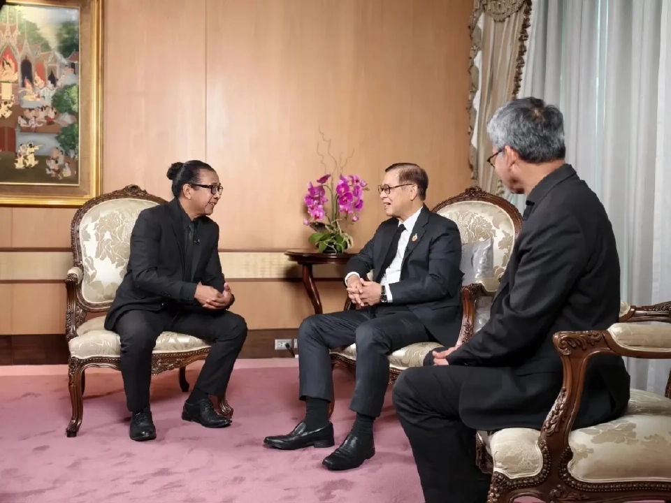 นายสีหศักดิ์ พวงเกตุแก้ว รัฐมนตรีว่าการกระทรวงการต่างประเทศ 