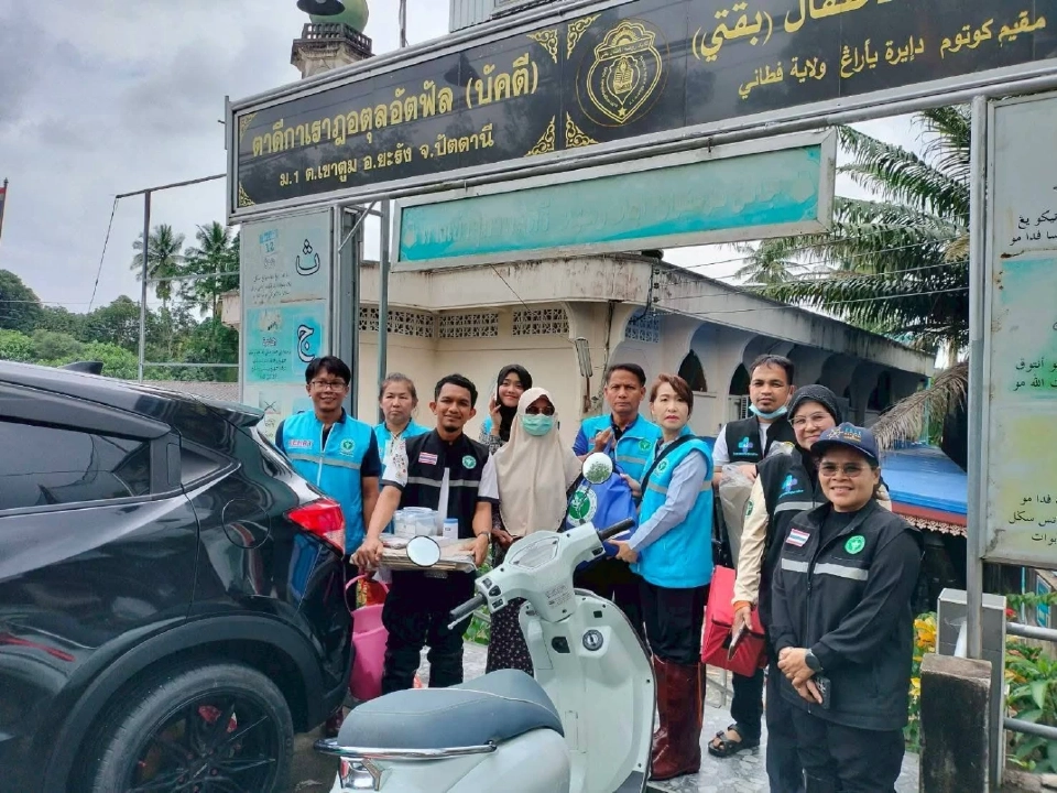 กรมอนามัย ระดมทีม SEhRT ฟื้นฟูจัดการสุขาภิบาลสิ่งแวดล้อม น้ำท่วมใต้