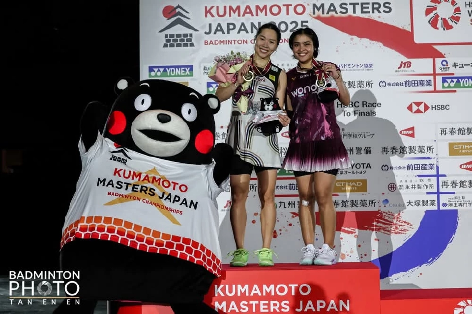 ข่าวดี 'เมย์ รัชนก' ผงาดคว้าแชมป์แบดมินตัน คุมาโมโตะ มาสเตอร์ส เจแปน 2025