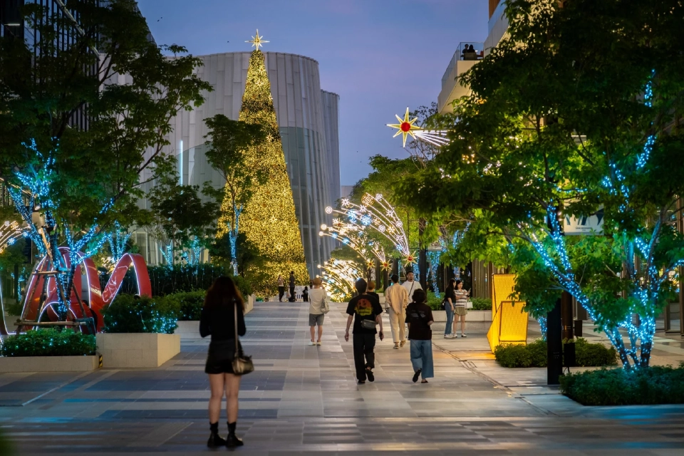 แลนด์มาร์คใหม่ 'วัน แบงค็อก' ดึงทราฟฟิกเทศกาล เนรมิตดินแดนคริสต์มาส