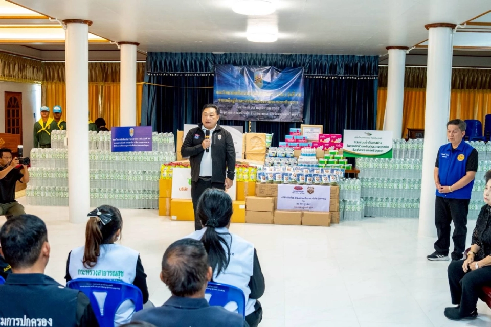 ไทยเบฟ ระดมจัดส่งน้ำดื่ม และสิ่งของจำเป็น ช่วยเหลือผู้ประสบมหาอุทกภัย