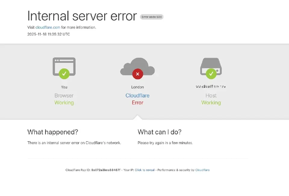 รู้แล้ว! เบื้องหลัง Cloudflare ล่ม ที่แท้ฝีมือคนใน ไม่ใช่แฮกเกอร์