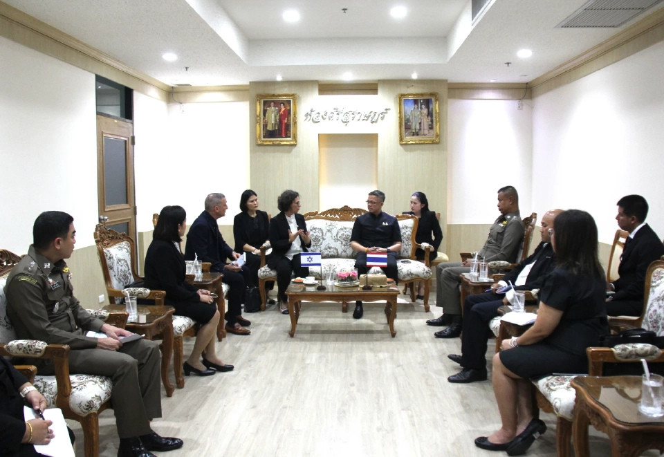ทูตอิสราเอลพบผู้ว่าฯ สุราษฎร์ธานี ถกปมตรวจเข้มนักท่องเที่ยว