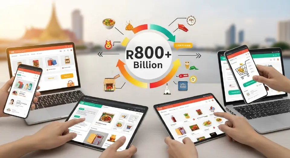 E-Commerce ไทยทะลุ 8 แสนล้าน ' Impatience Economy' กำลังเปลี่ยนประเทศ