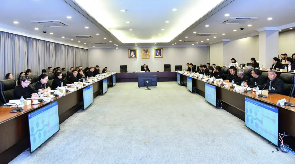 การประชุมคณะกรรมการนโยบายและแผนการบริหารจัดการทรัพยากรทางทะเลและชายฝั่งแห่งชาติ (กทช.)