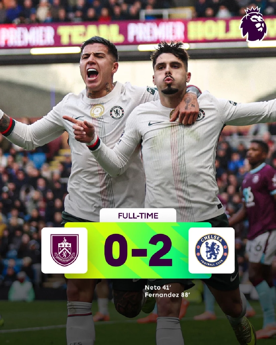 เบิร์นลีย์ พ่าย เชลซี