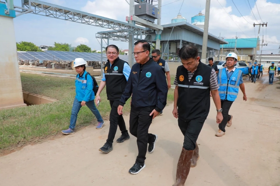 ผู้ว่าการ กปภ. เร่งฟื้นระบบผลิตน้ำประปาหาดใหญ่ ปชช.ต้องได้ใช้น้ำเร็วที่สุด