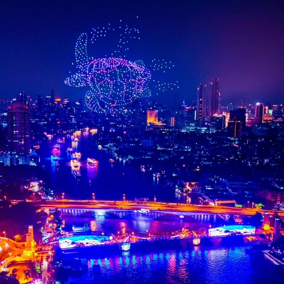 เปิดไฮไลท์ 15 จุดแสดงแสงสีเสียง 'วิจิตรเจ้าพระยา 2568' แสงแห่งสยามแม่ของแผ่นดิน