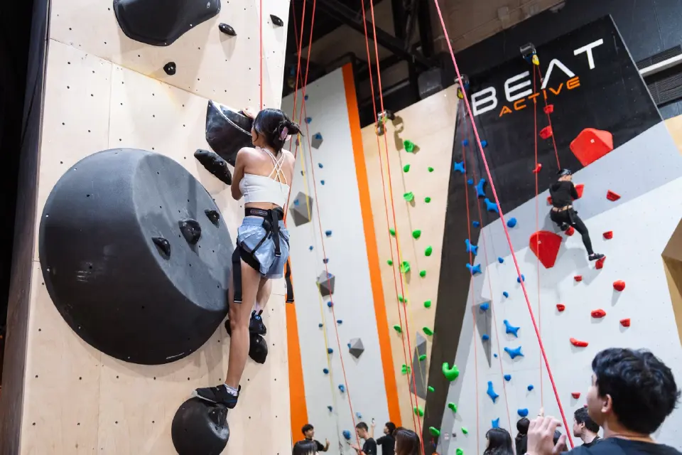 ที่แรกในเอเชีย 'BEAT Active' เปิดหน้าผาปีน Titan Boulder มาตรฐานโอลิมปิก