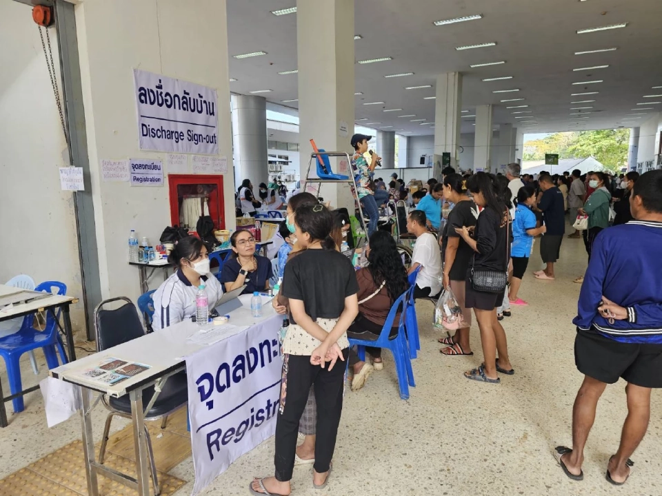 สธ.ปูพรมส่งแพทย์ทุกสาขา ลงพื้นที่ดูแลผู้ประสบภัยน้ำท่วมหาดใหญ่-ใกล้เคียง