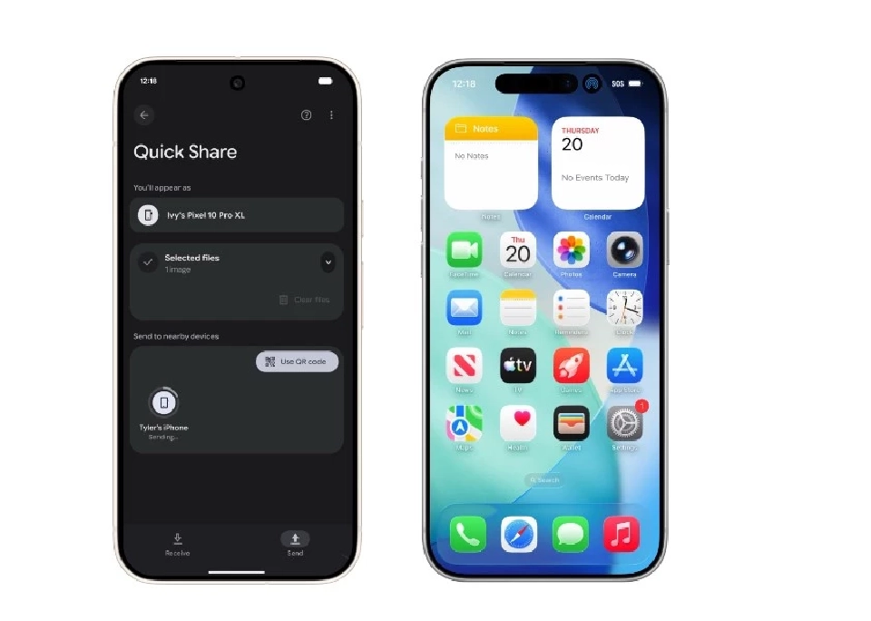 ปลดล็อกกำแพงข้ามค่าย Android สามารถ AirDrop ส่งไฟล์หา iPhone ได้แล้ว